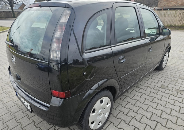 Opel Meriva cena 12800 przebieg: 120000, rok produkcji 2008 z Konstantynów Łódzki małe 121